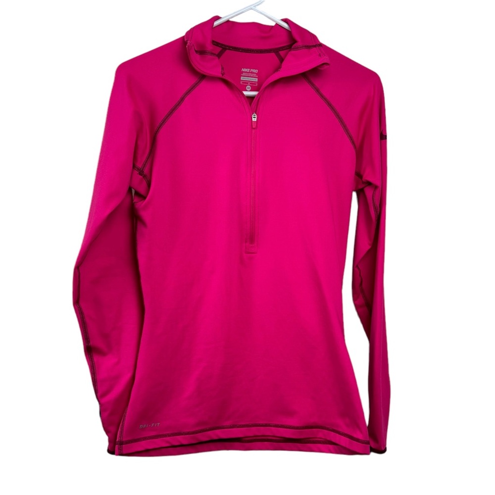Nike Pro Dri Fit Pink Athletic Top Size M